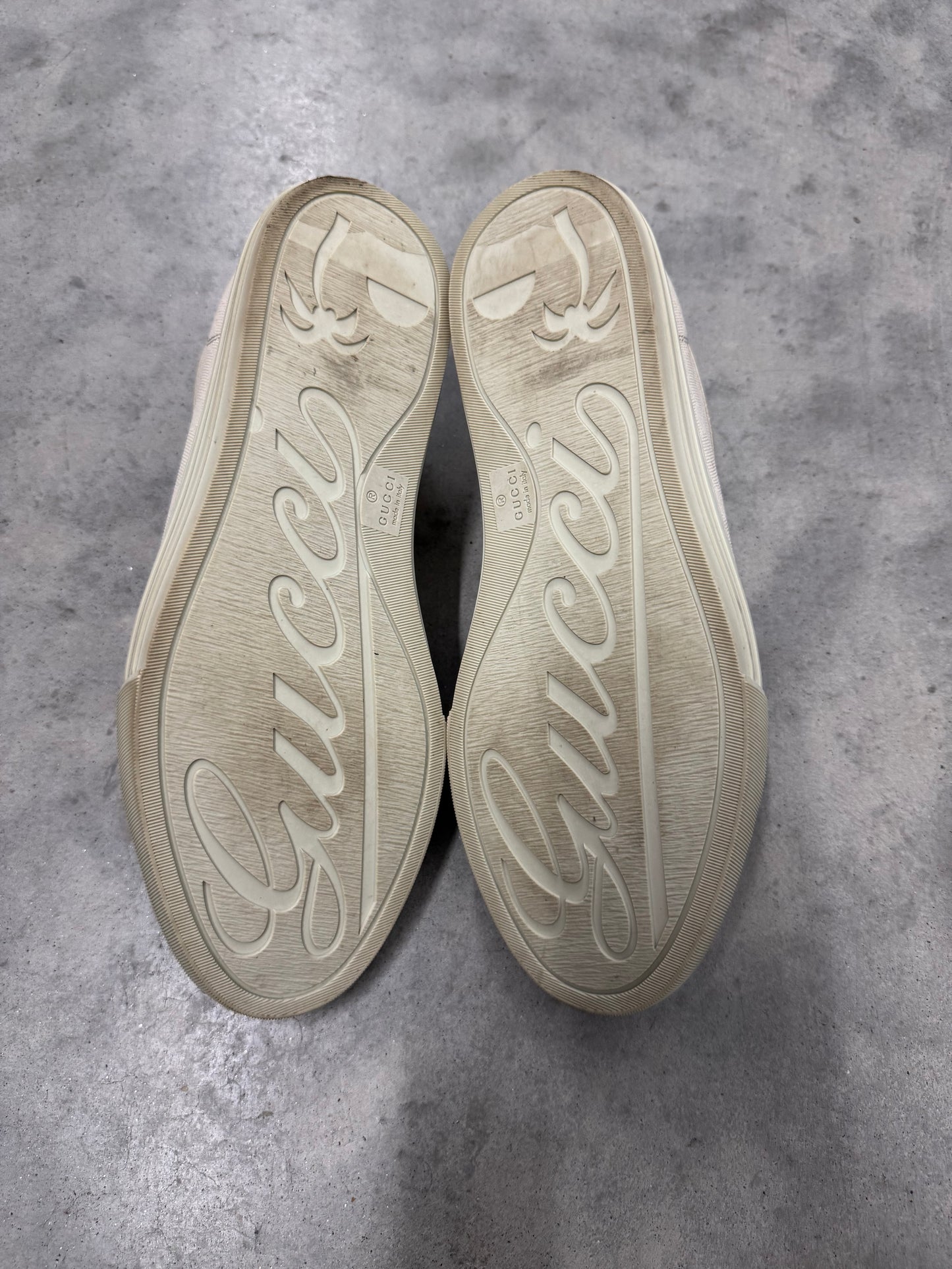 GUCCI GG LOW “ Cotton Washed - White “