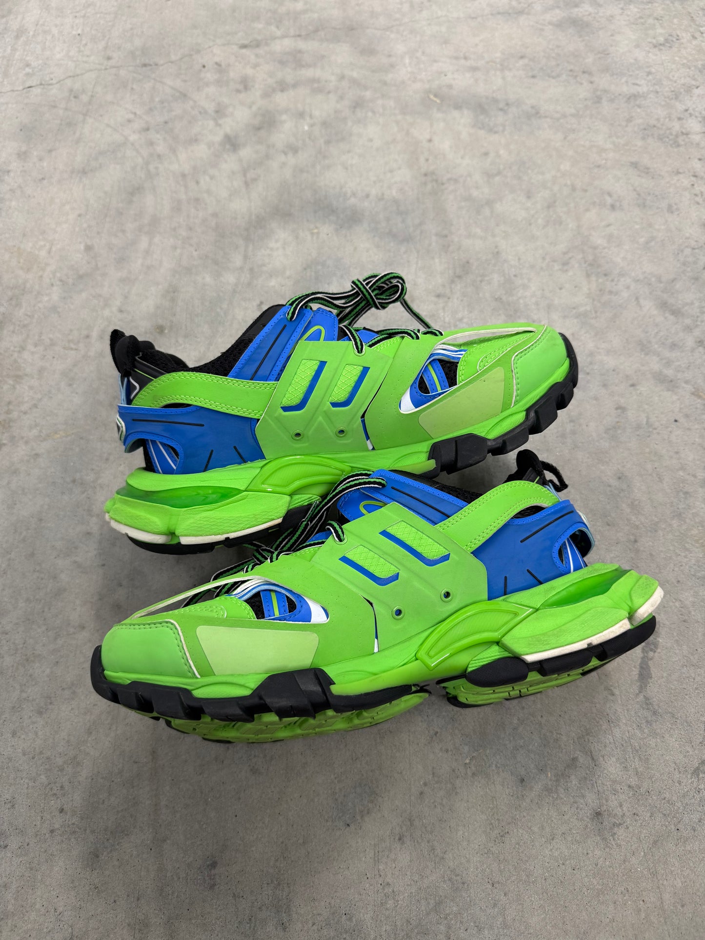 BALENCIAGA TRACK SNEAKER “ Blue Green “