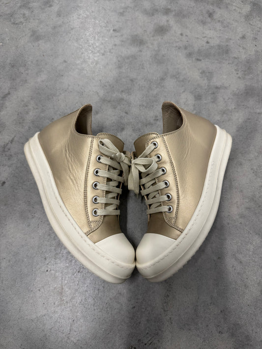 RICK OWENS HOLLYWOOD RUNWAY LOW “ Gold “
