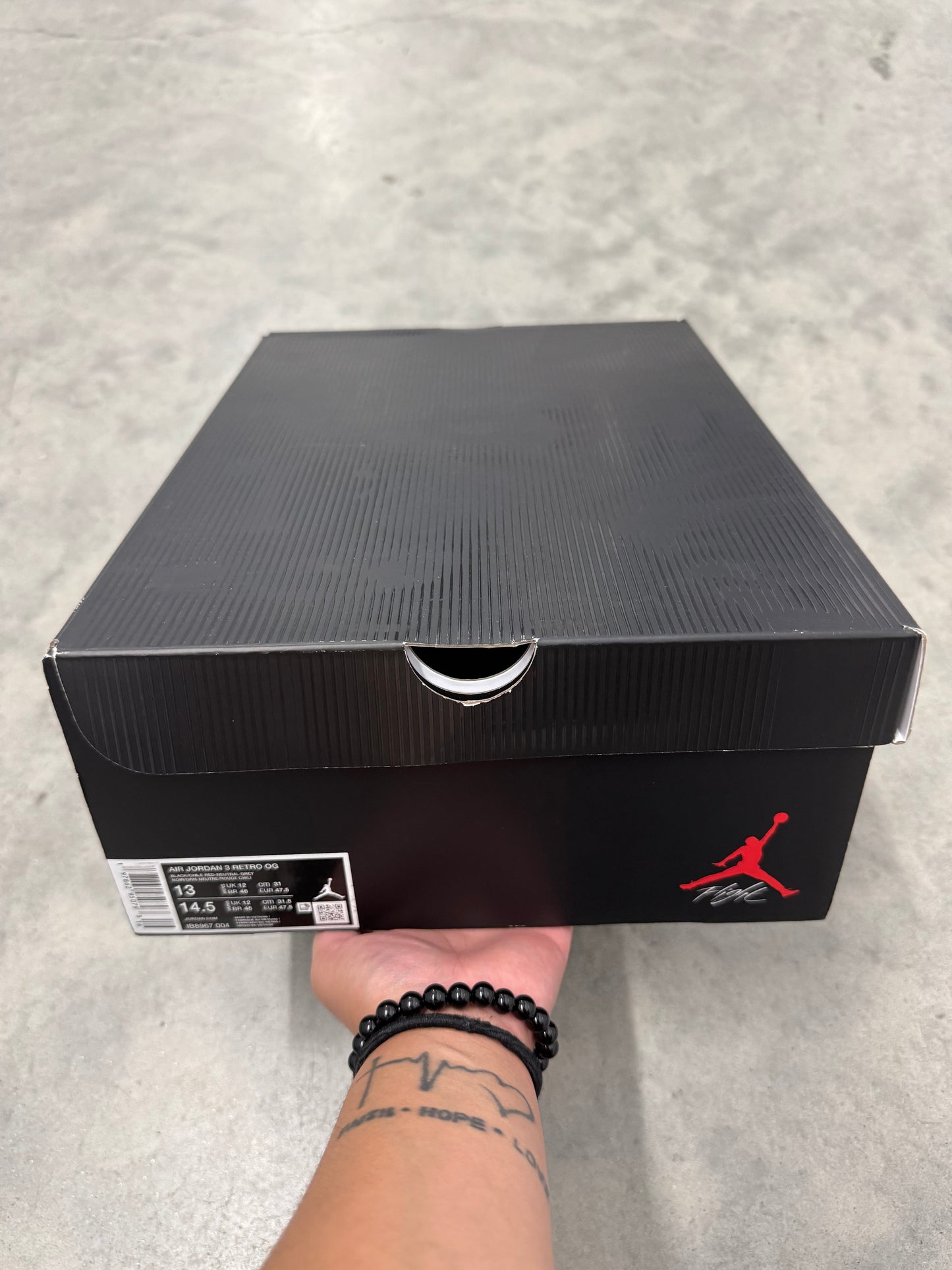 JORDAN 3 “ Rare Air “