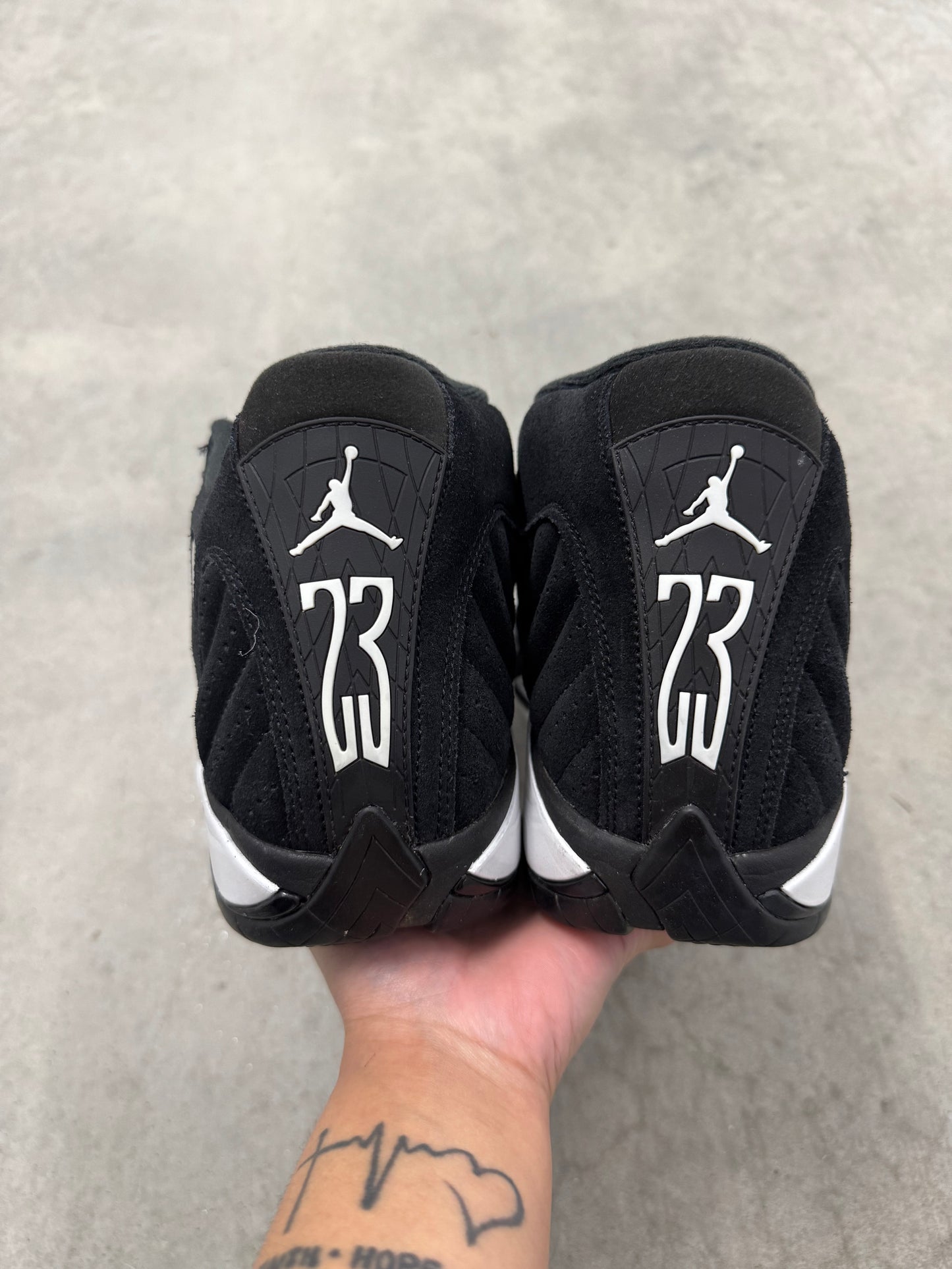 JORDAN 14 “ Black White “