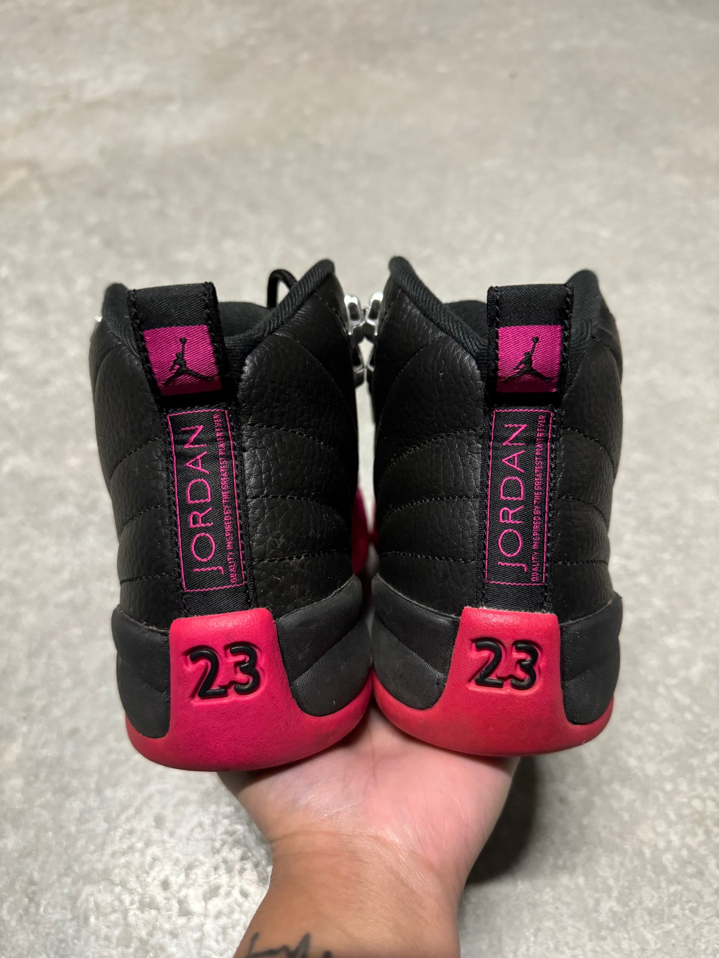 JORDAN 12 “ deadly pink “