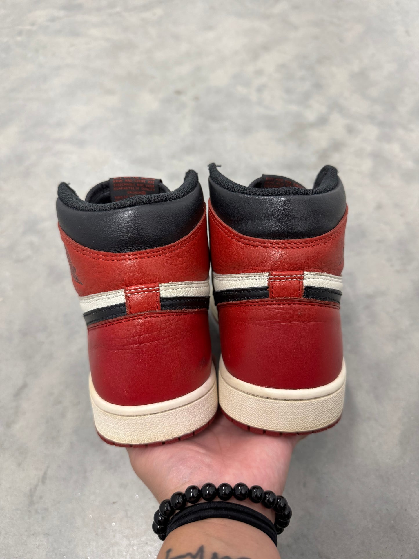 JORDAN 1 “ Bred Toe “