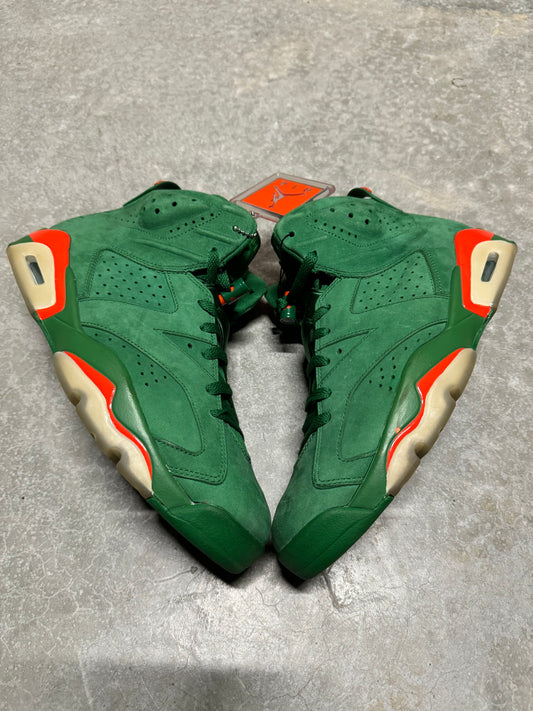 JORDAN 6 “ Green Suede Gatorade “