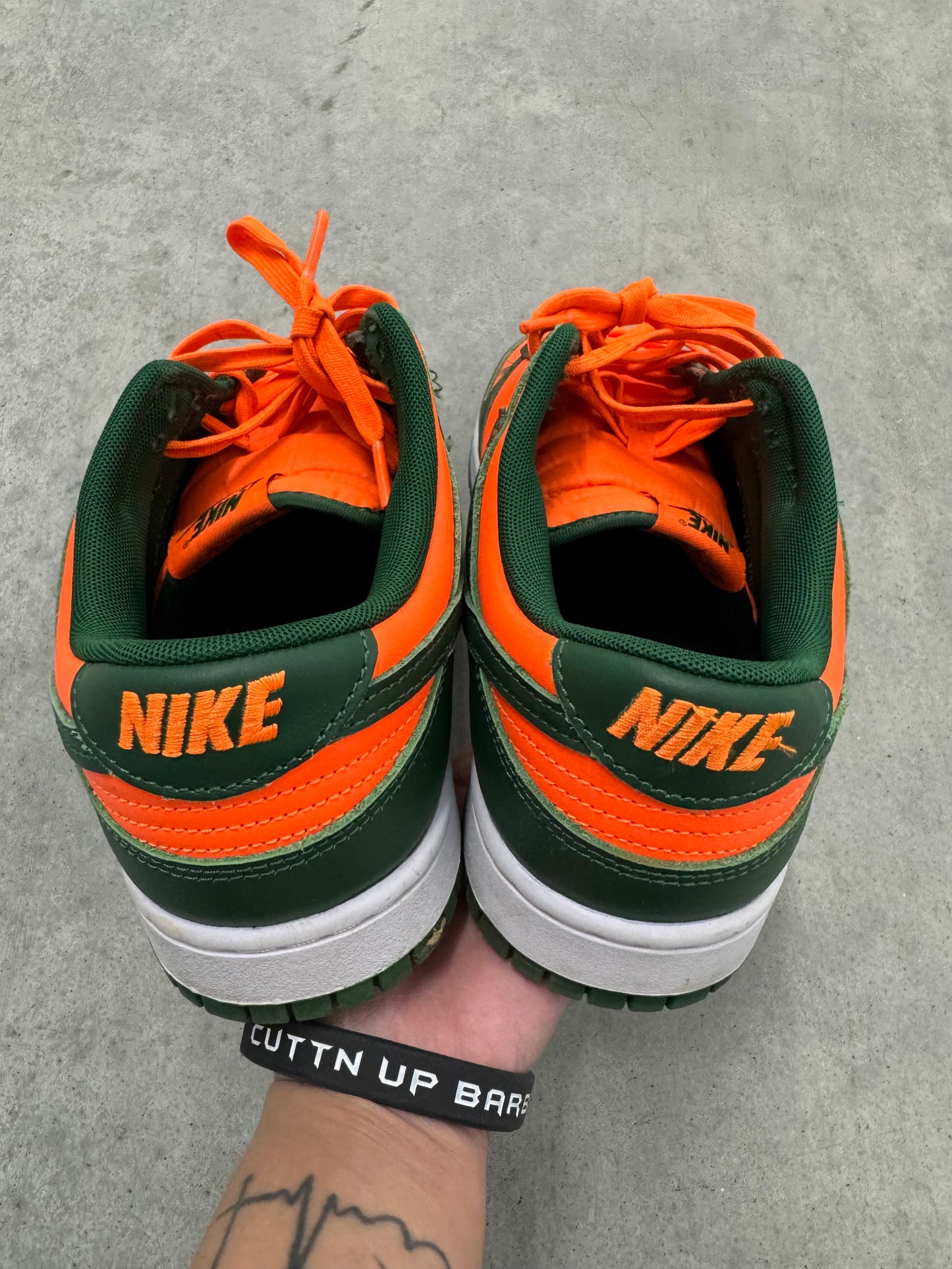 DUNK LOW “ Miami Hurricanes “