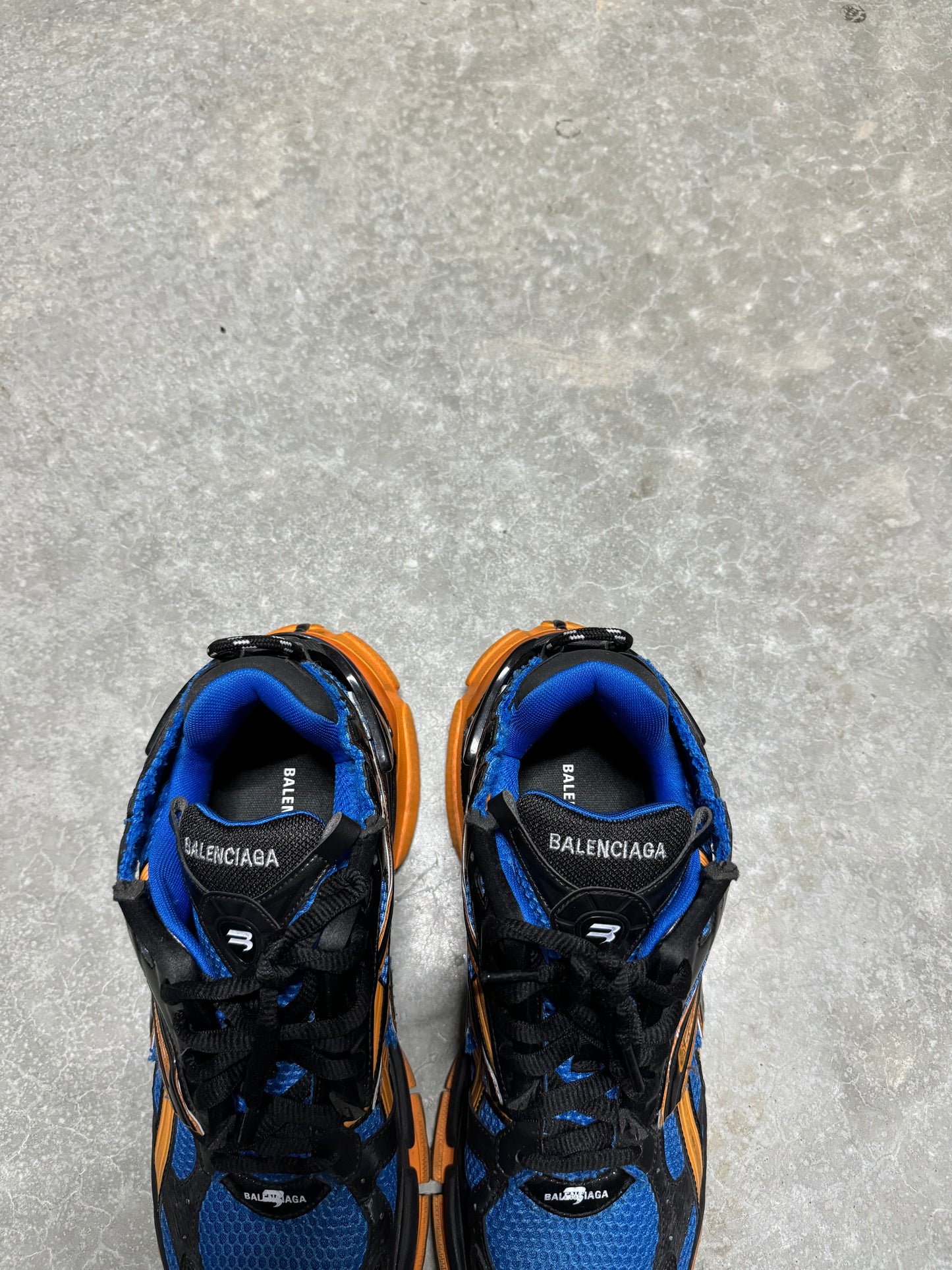 BALENCIAGA RUNNER “ Blue Orange “