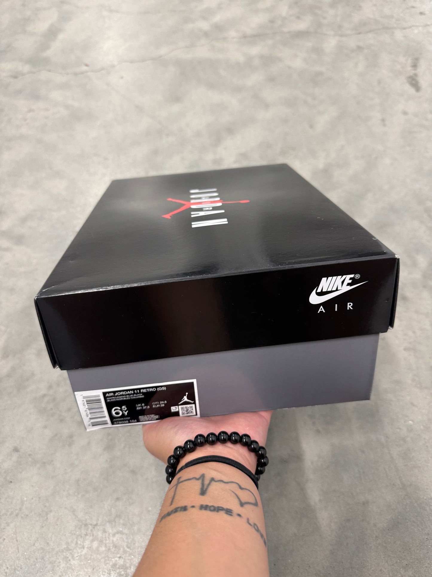 JORDAN 11 “ Legend Blue “