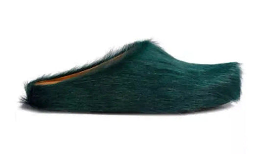 Marni Fussbett Forest Green Slippers Brand new