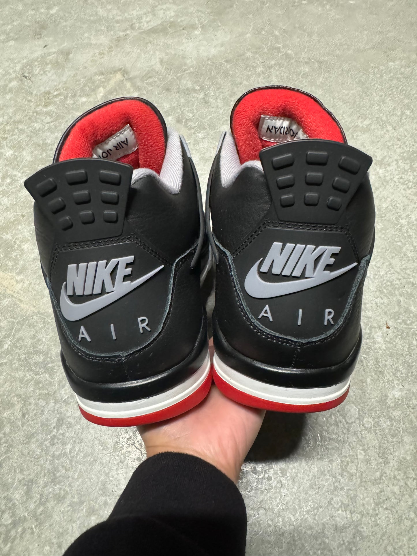 JORDAN 4 “ bred reimagined “