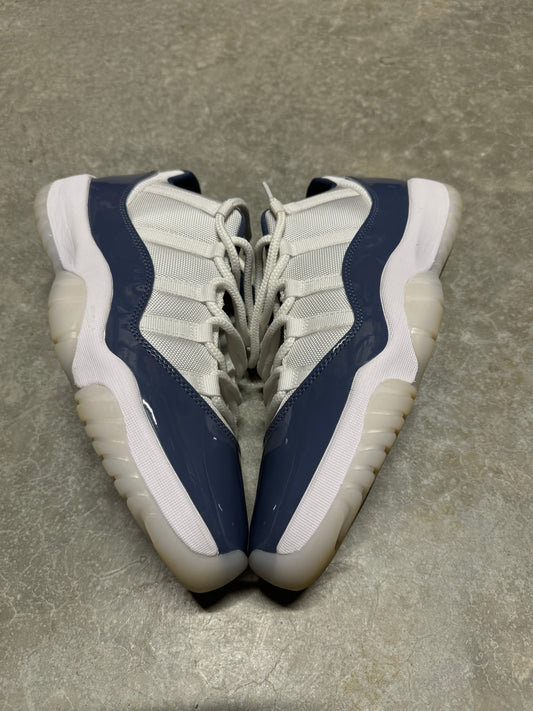 JORDAN 11 LOW “ Diffused Blue “