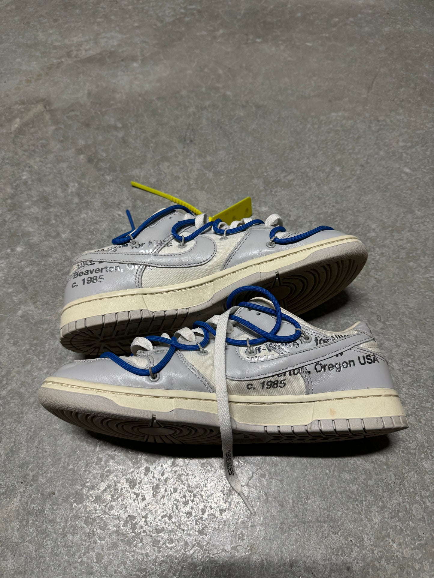 OFF WHITE DUNK “ lot 10 of 50 “