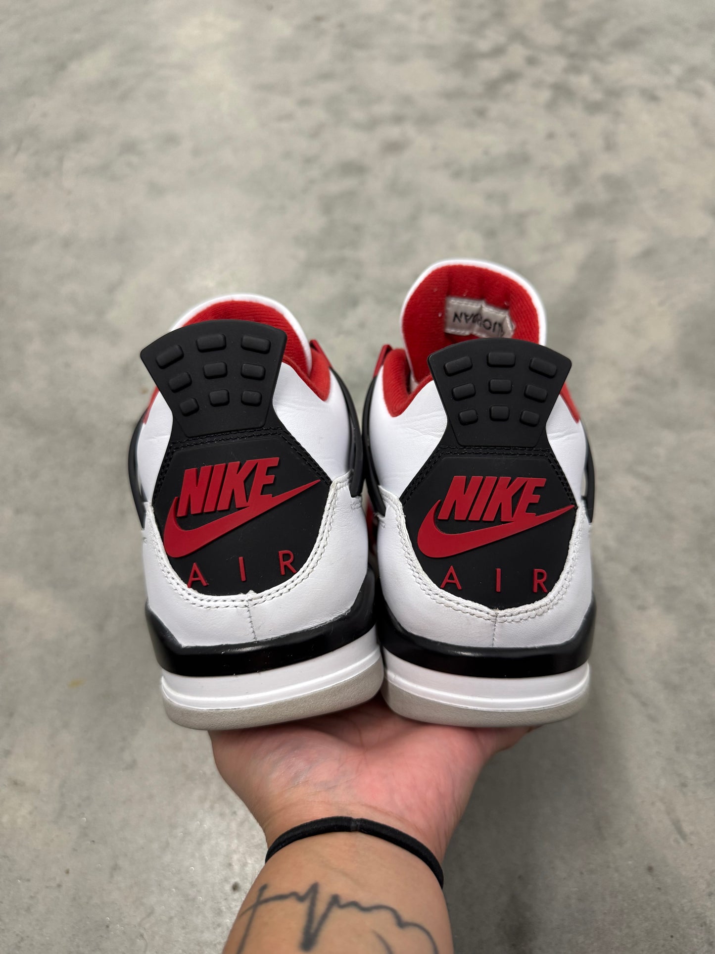 JORDAN 4 “ Fire Red “