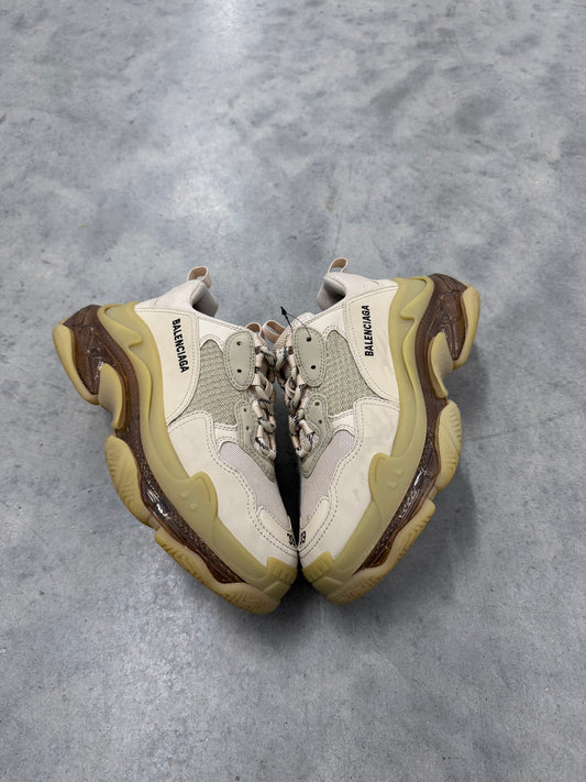 BALENCIAGA TRIPLE S SNEAKER “ Clear sole - Off White “