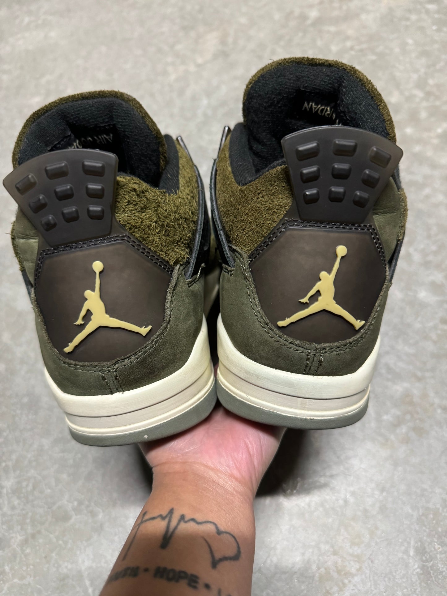 JORDAN 4 CRAFT “ Olive “