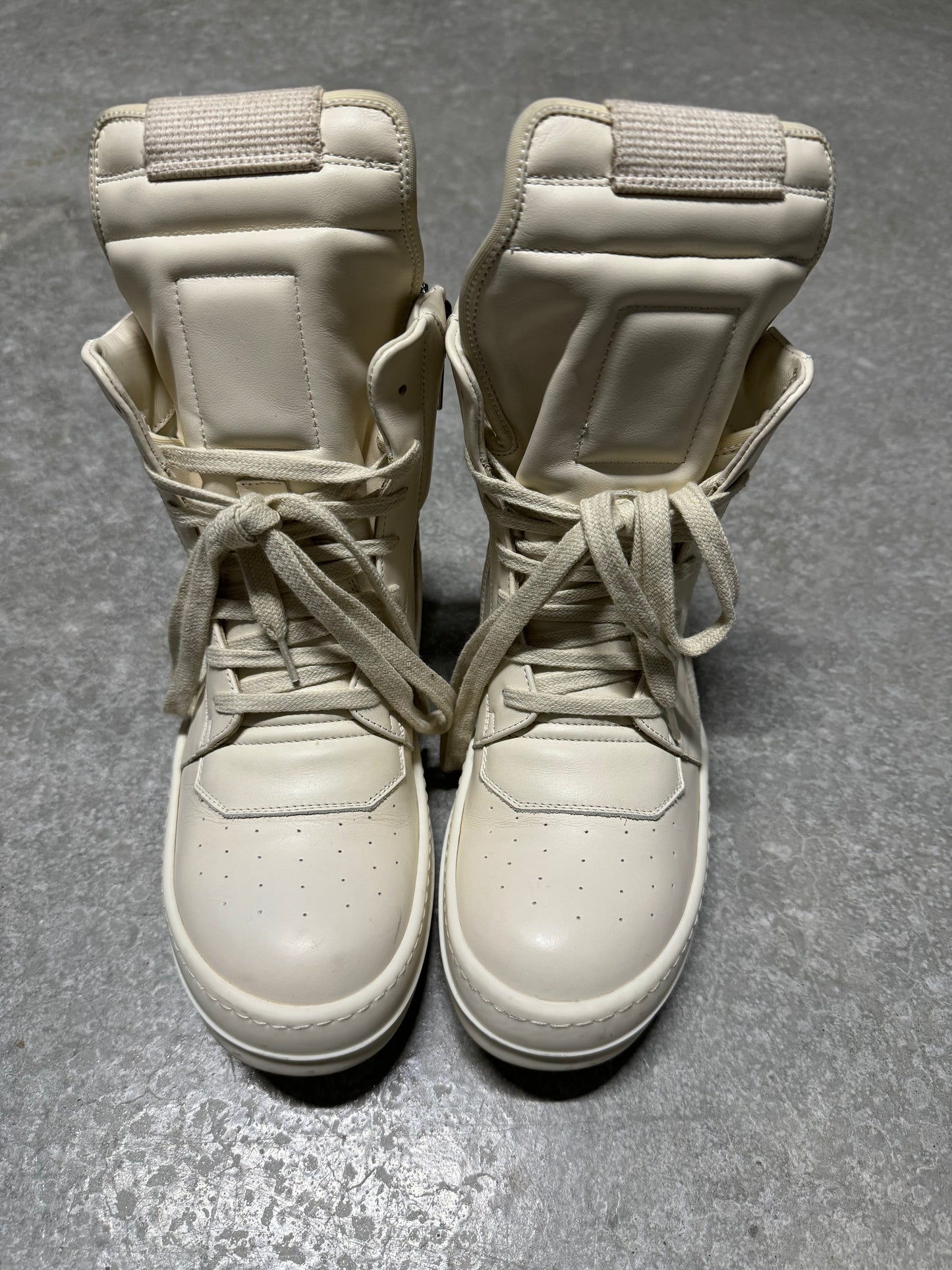 RICK OWENS GEOBASKET “ Milk “