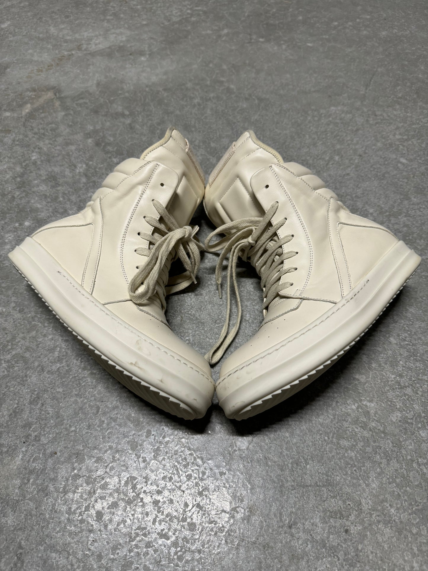 RICK OWENS GEOBASKET “ Milk “