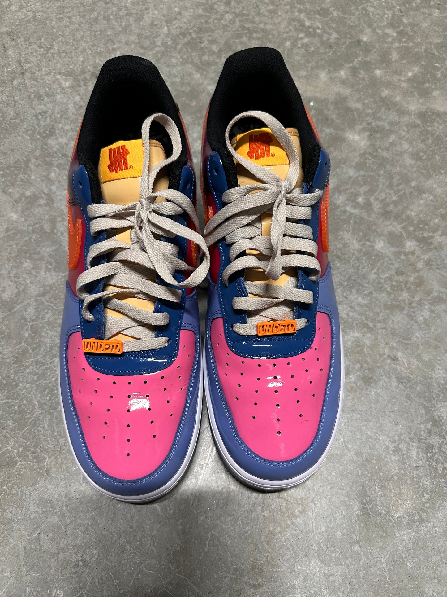 AIR FORCE 1 UNDEFEATED “ total orange “