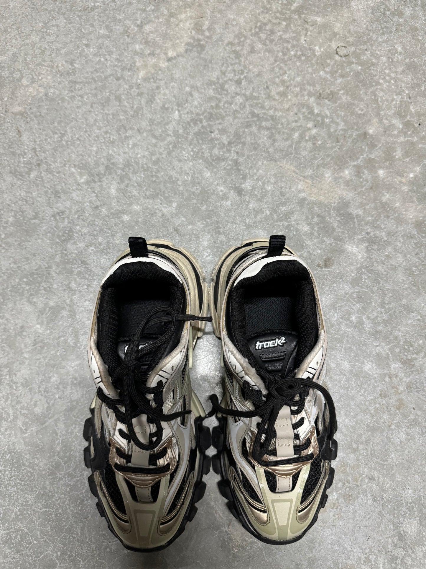 BALENCIAGA TRACK.2 “ Beige Black “