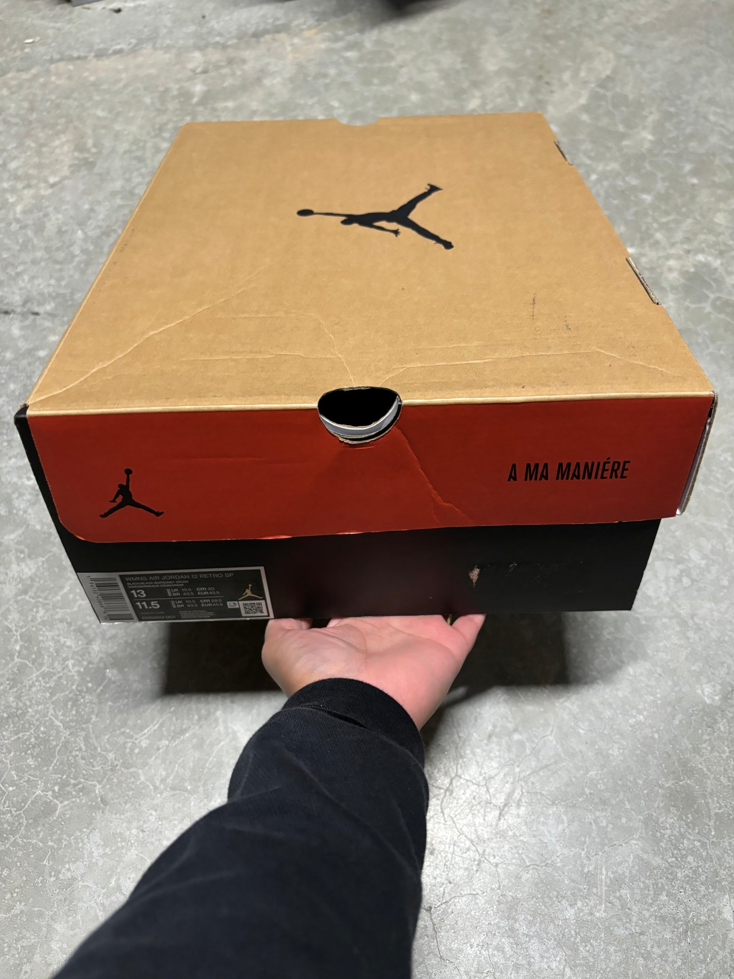 JORDAN 12 A MA MANIÉRE