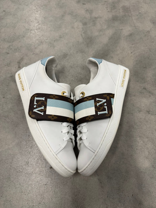 LOUIS VUITTON FRONTROW SNEAKERS “ White Brown “