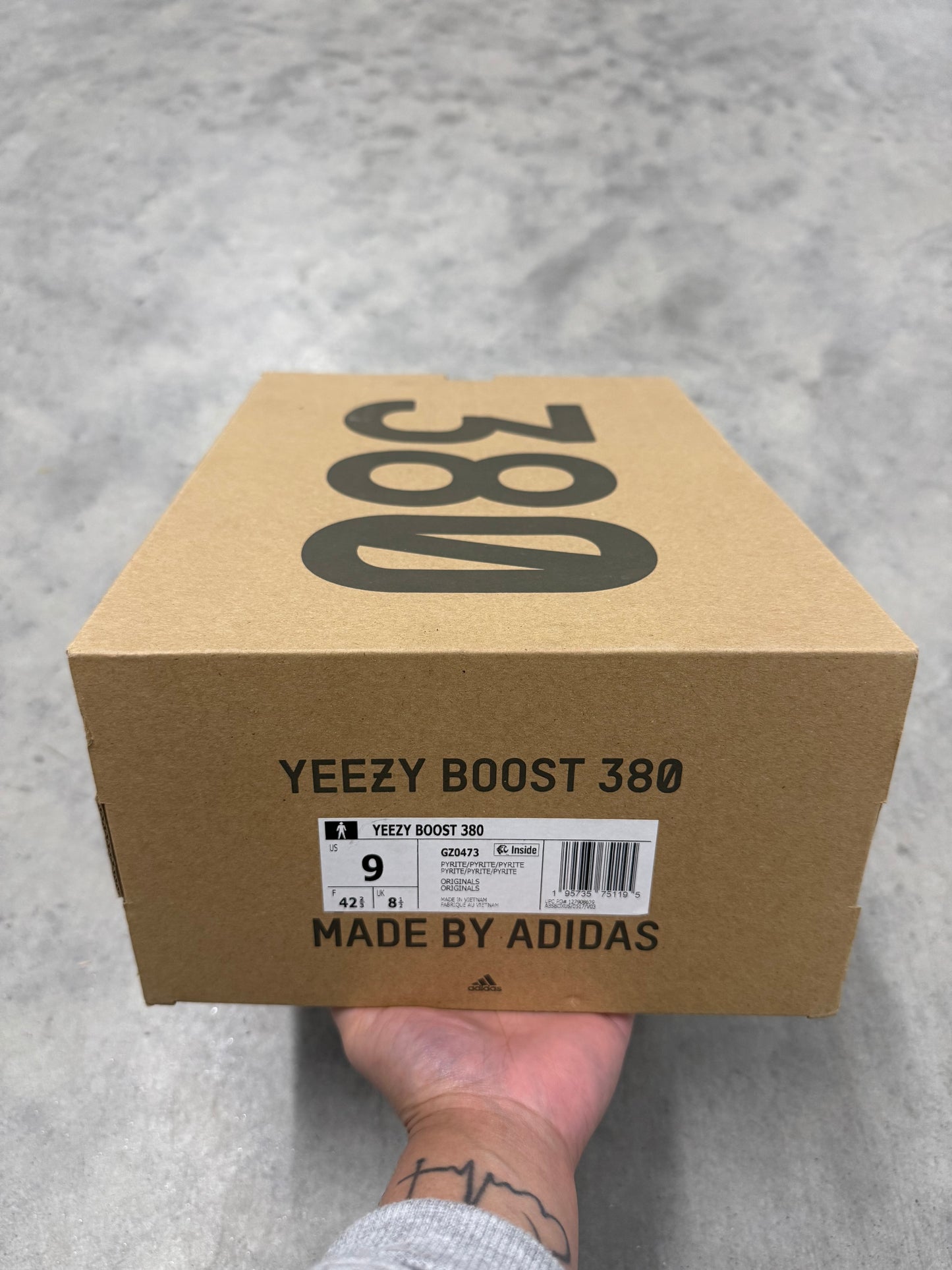 YEEZY BOOST 380 “ Pyrite “