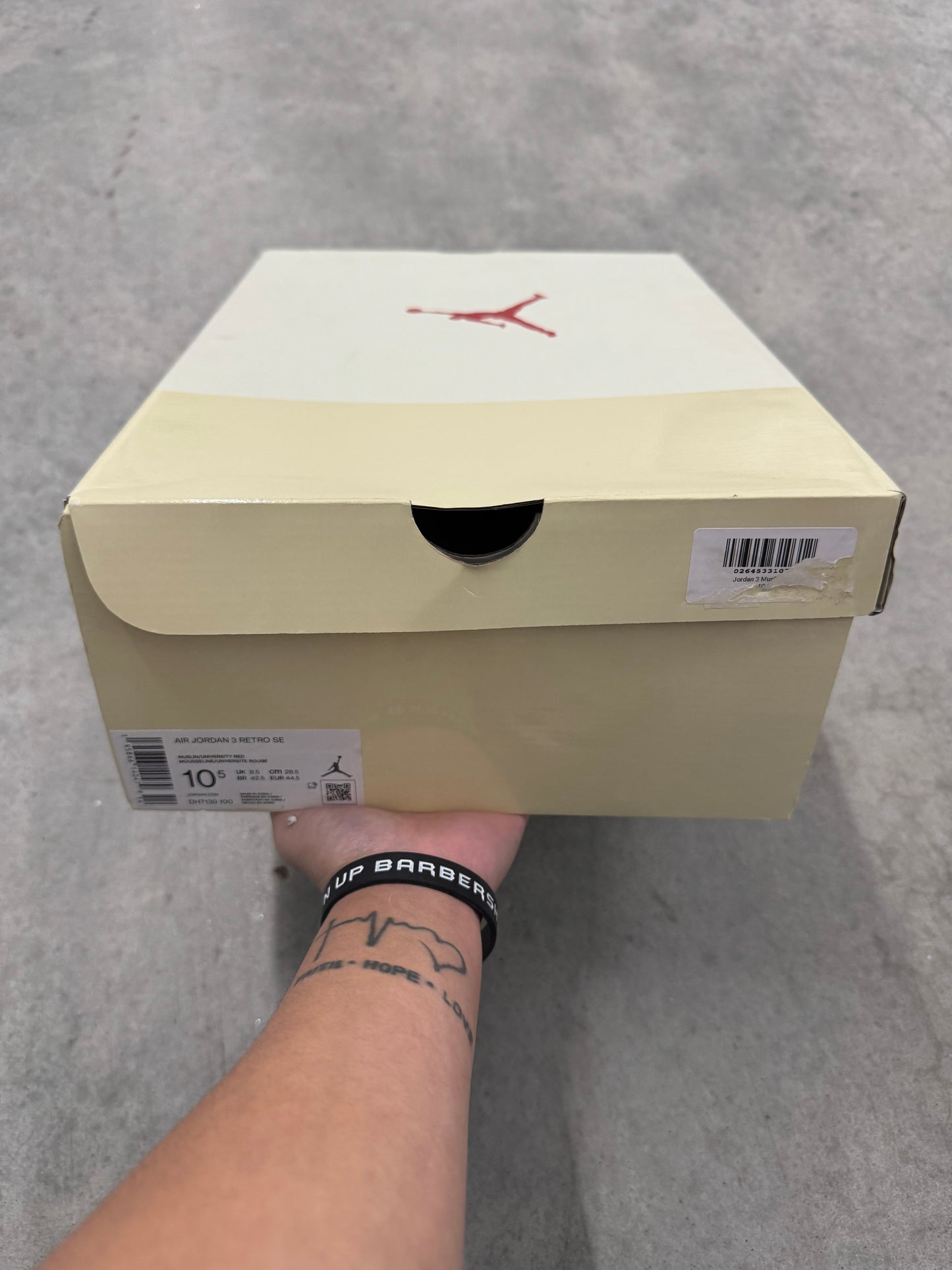 JORDAN 3 “ Muslin “