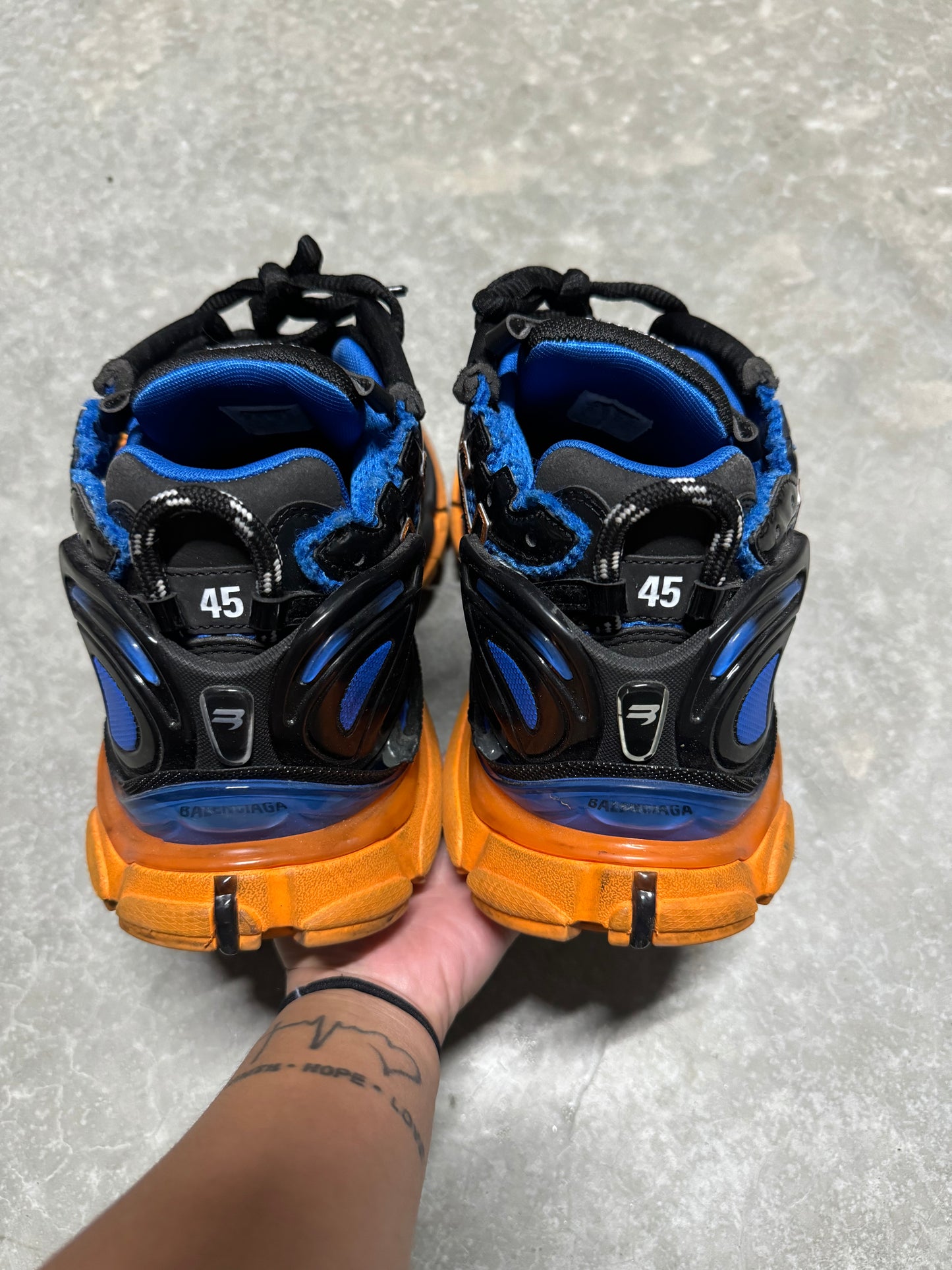 BALENCIAGA RUNNER “ Blue Orange “