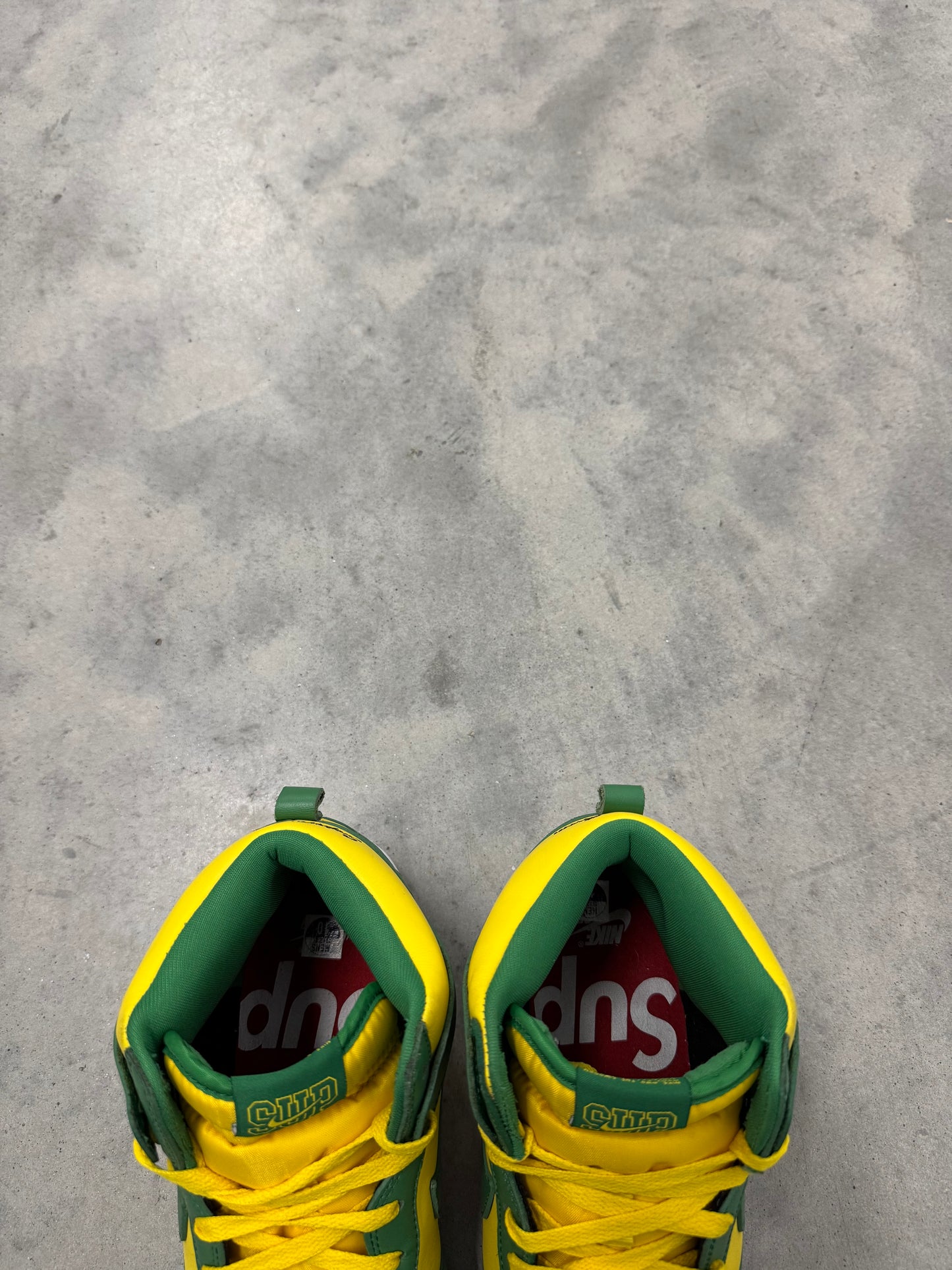 NIKE SUPREME DUNK HIGH “ By Any Means - Brazil “