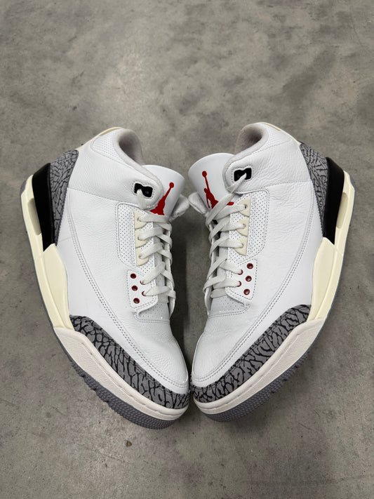 JORDAN 3 “ White Cement Reimagined “