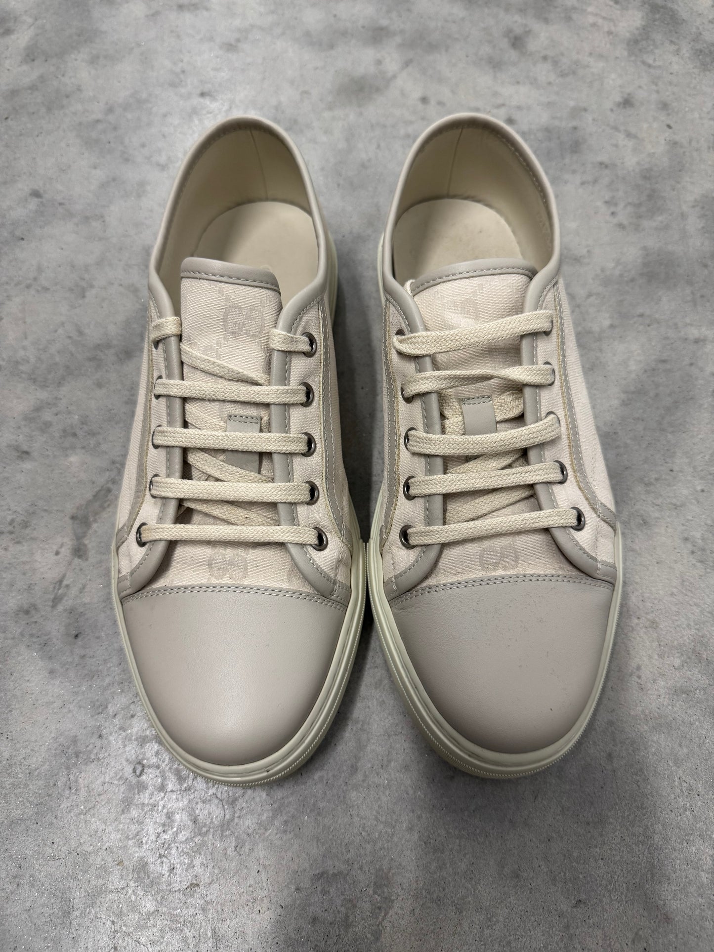 GUCCI GG LOW “ Cotton Washed - White “