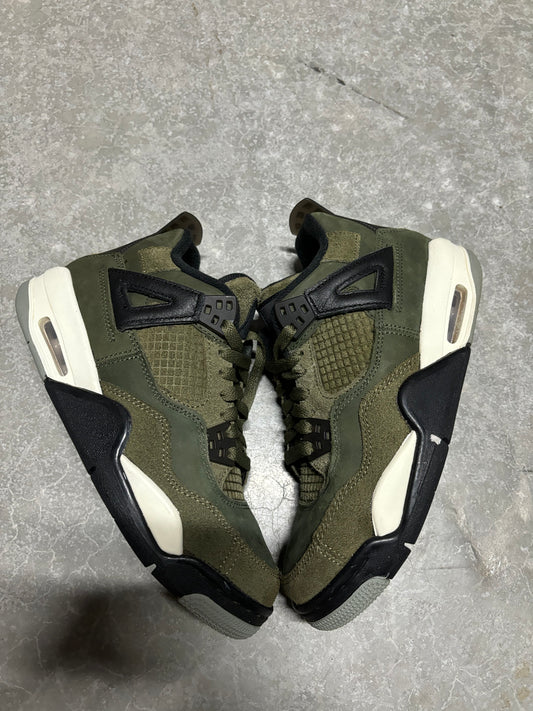 JORDAN 4 “ olive “