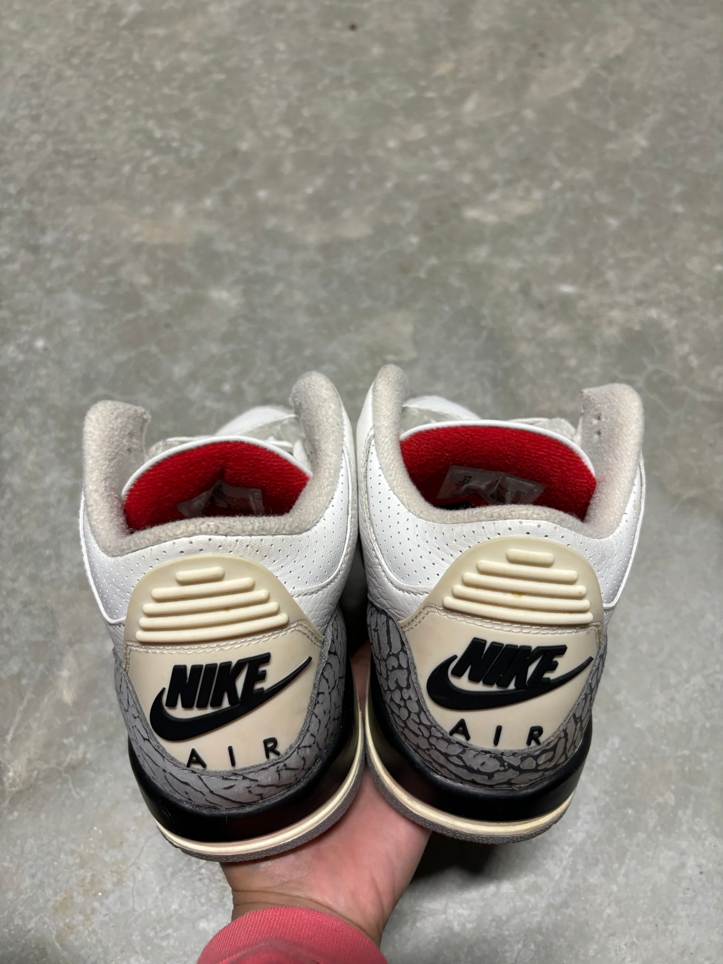 JORDAN 3 “ white cement reimagined “