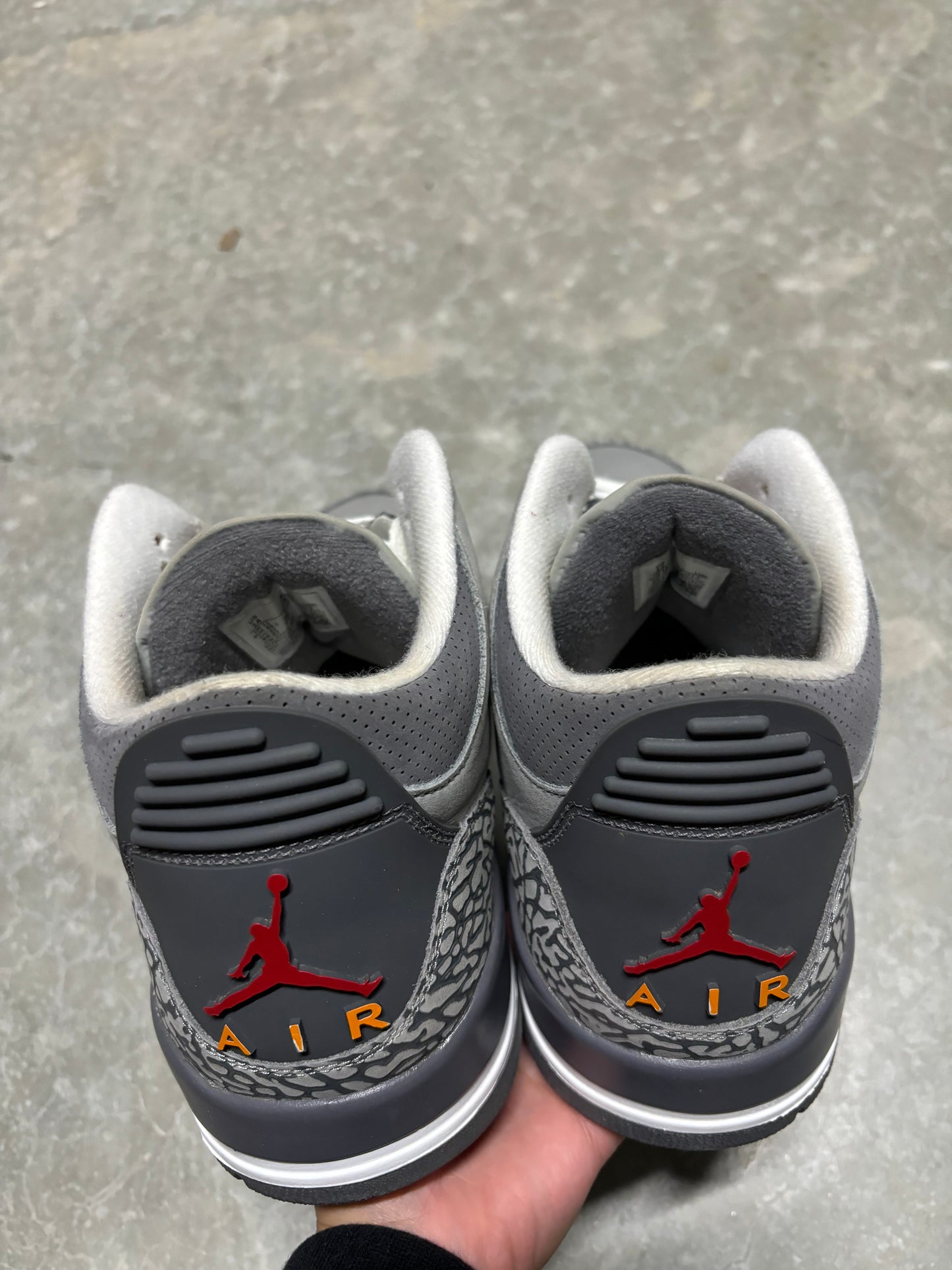 JORDAN 3 “ cool grey “