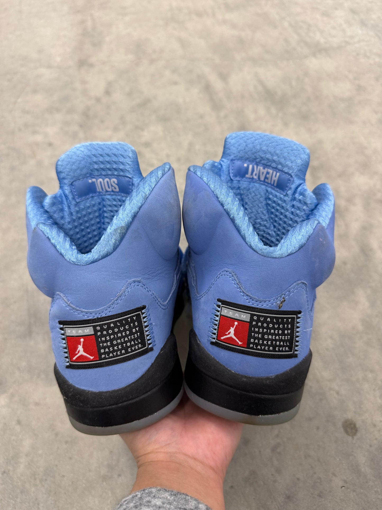 JORDAN 5 “ UNC “