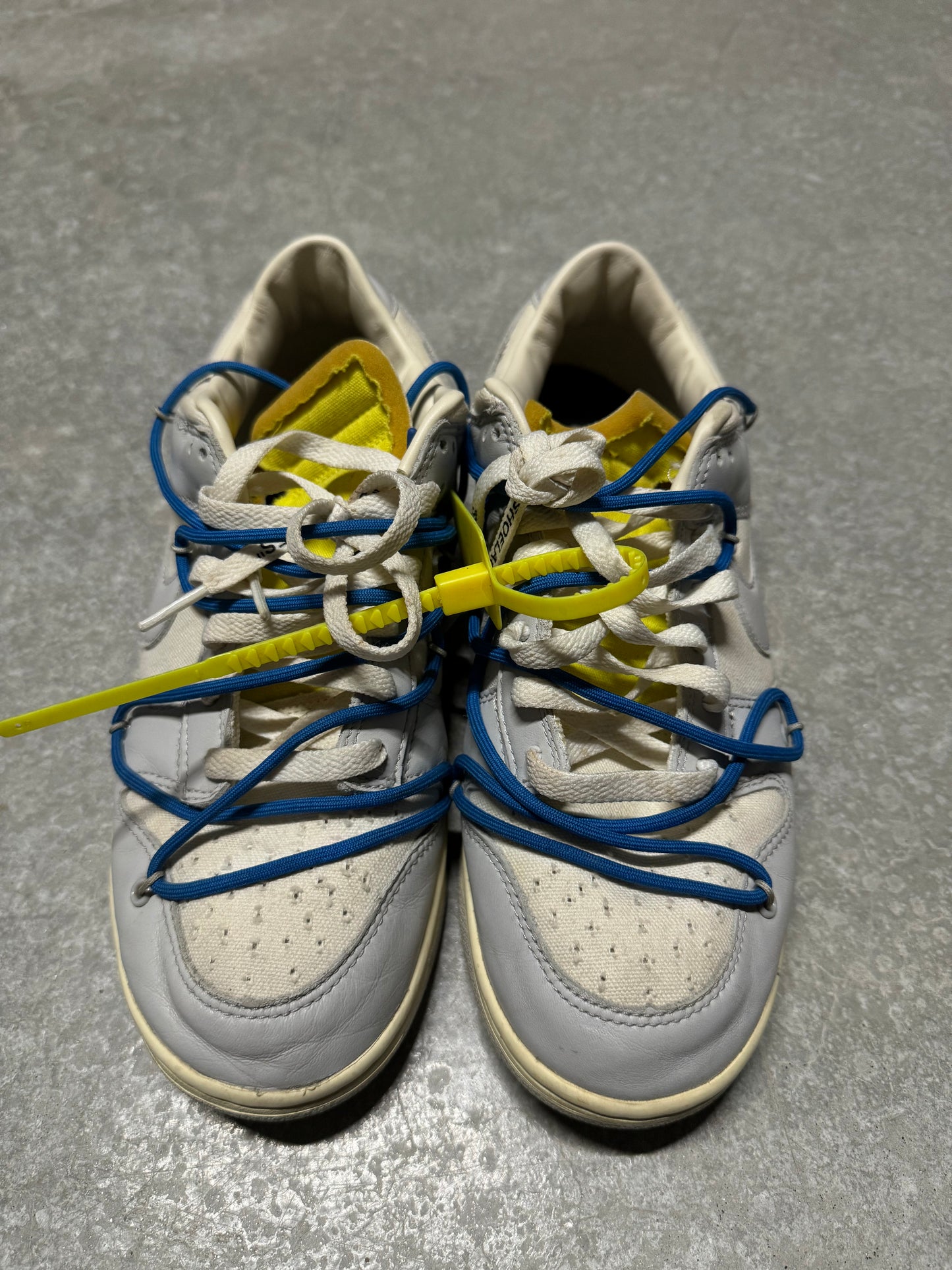 OFF WHITE DUNK LOW “ Lot 10 of 50 “