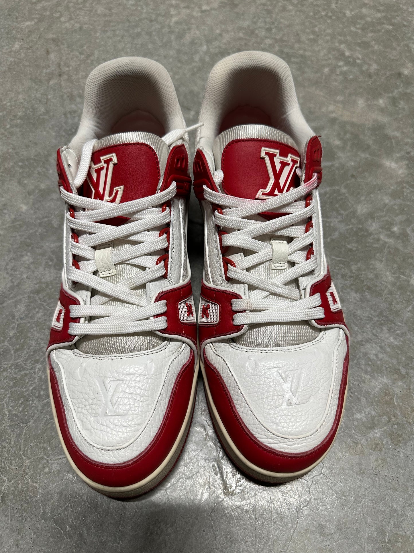 LOUIS VUITTON TRAINER “ red “