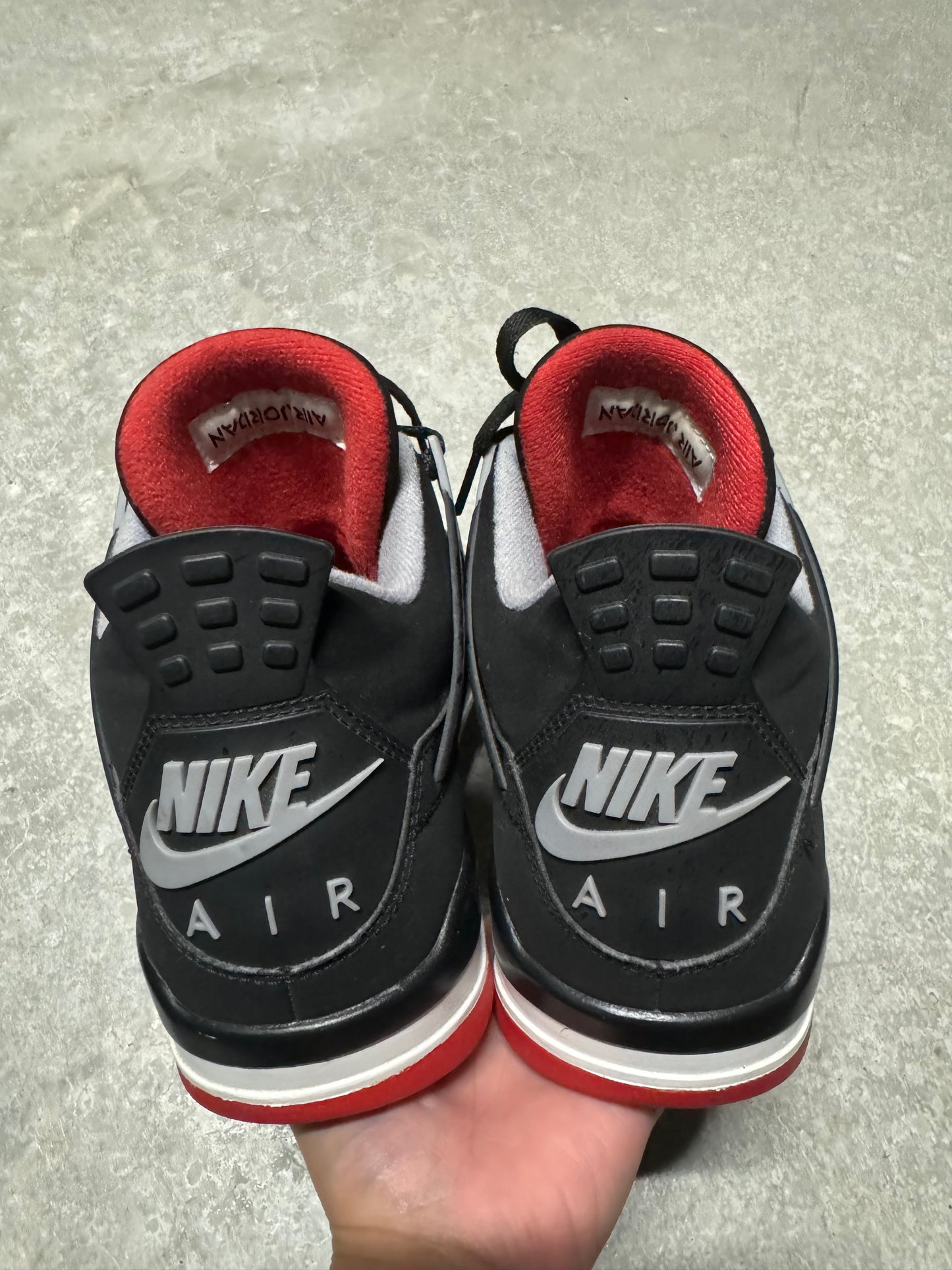 JORDAN 4 “ bred “