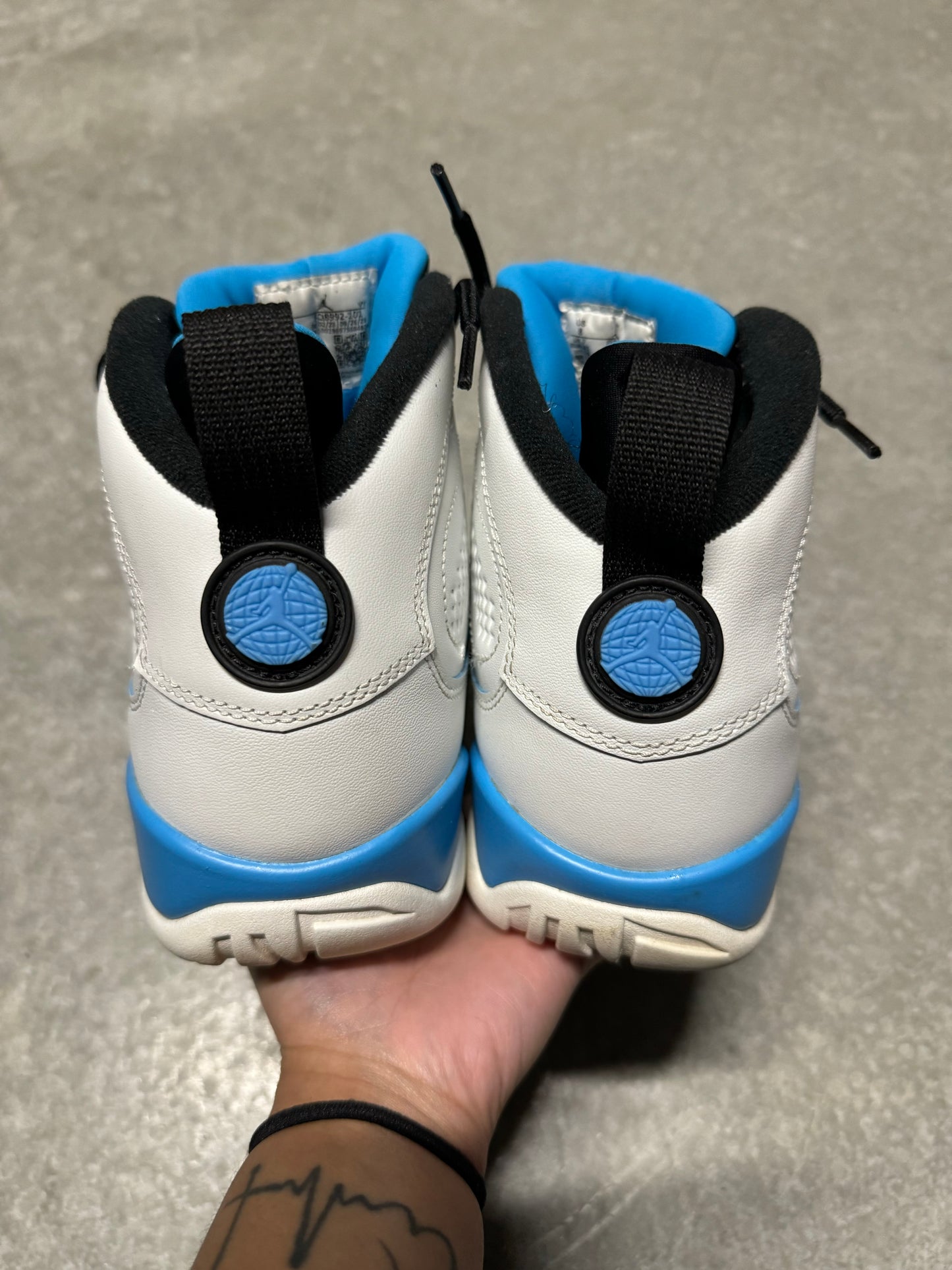 JORDAN 9 “ Powder Blue “