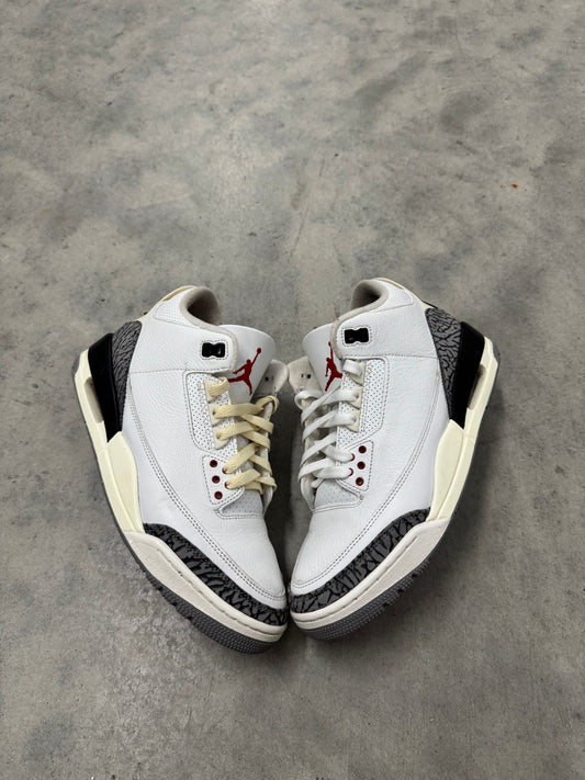 JORDAN 3 “ White Cement Reimagined “