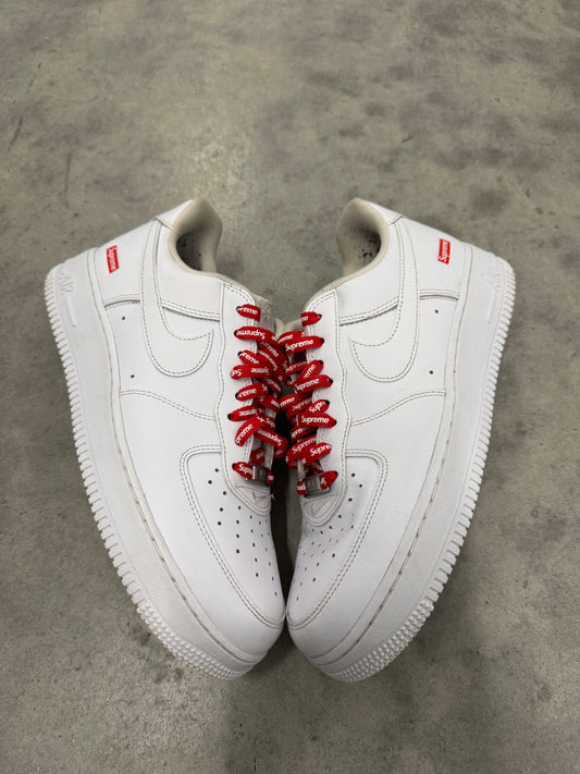 AIR FORCE SUPREME LOW “ Box-Logo White “