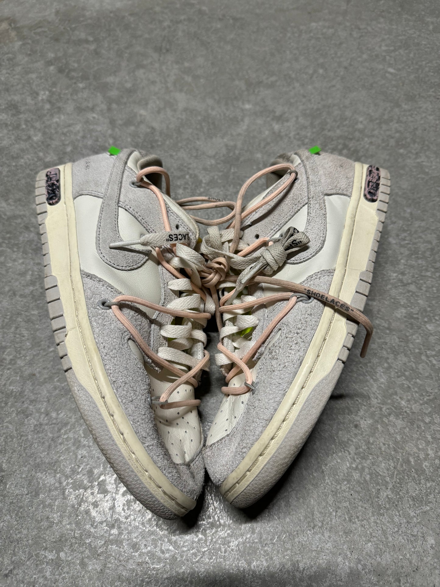 OFF WHITE DUNK “ Lot 12 of 50 “