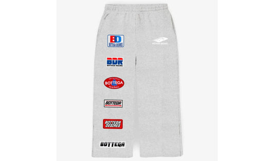 Bottega Desires 'BDR Patches' Sweatpant Grey Brand new