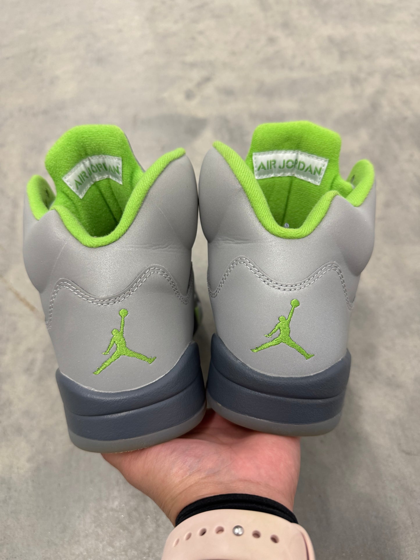 JORDAN 5 “ Green Bean “