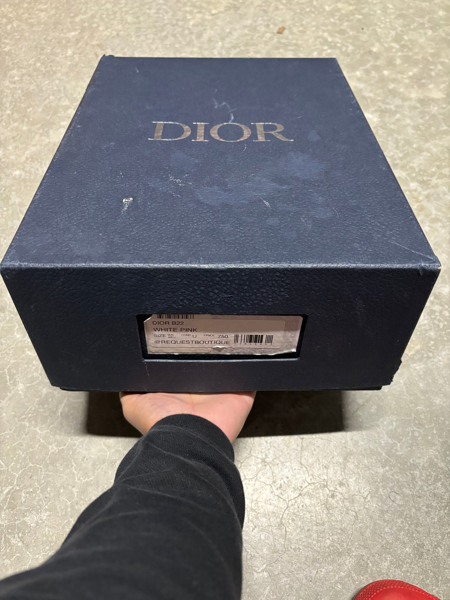 DIOR B22 “ white pink “