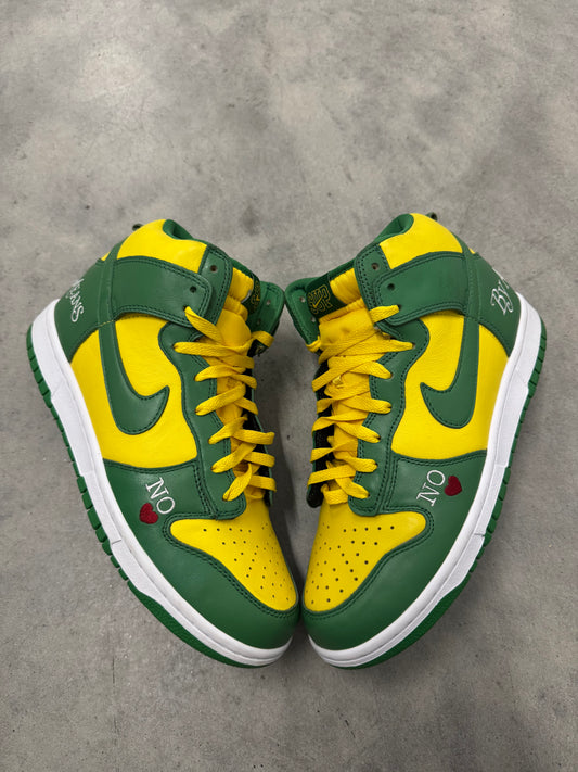 NIKE SUPREME DUNK HIGH “ By Any Means - Brazil “