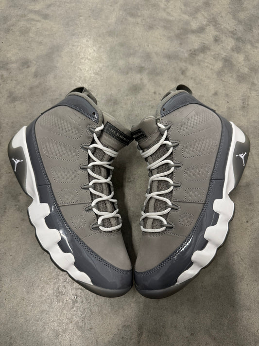 JORDAN 9 “ Cool Grey “