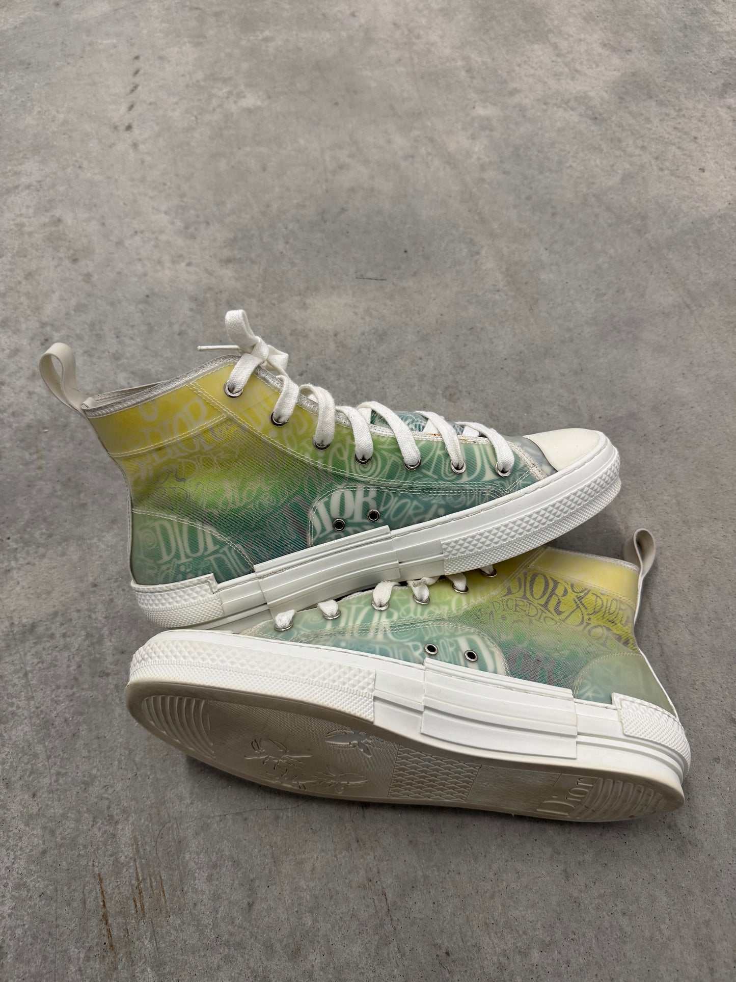 SHAWN STUSSY DIOR B23 “ Yellow Green “