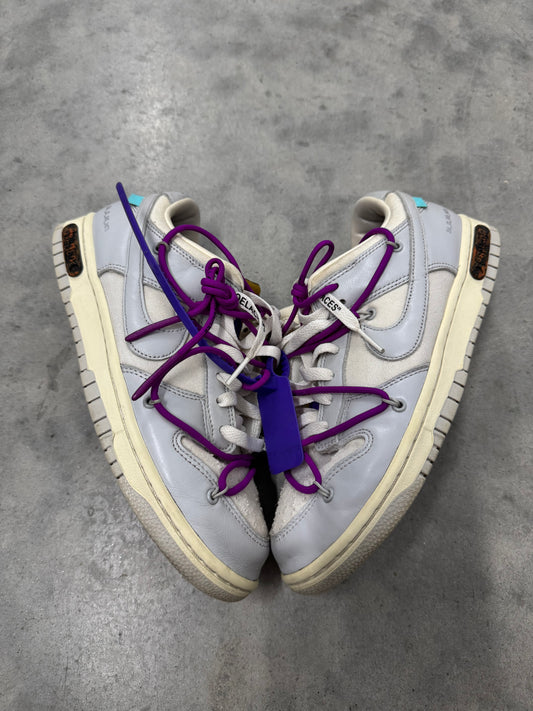 OFF-WHITE NIKE DUNK LOW “ Lot 28 of 50 “