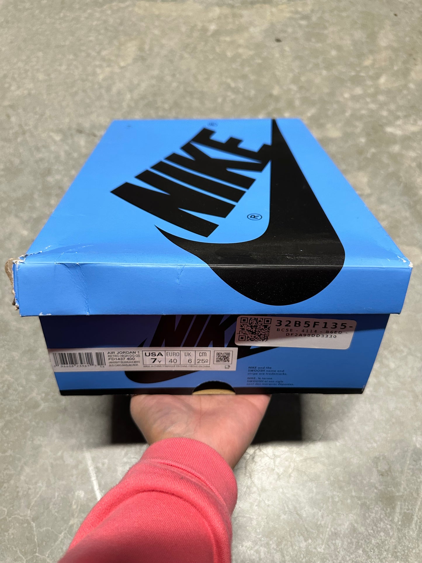 JORDAN 1 “ unc “