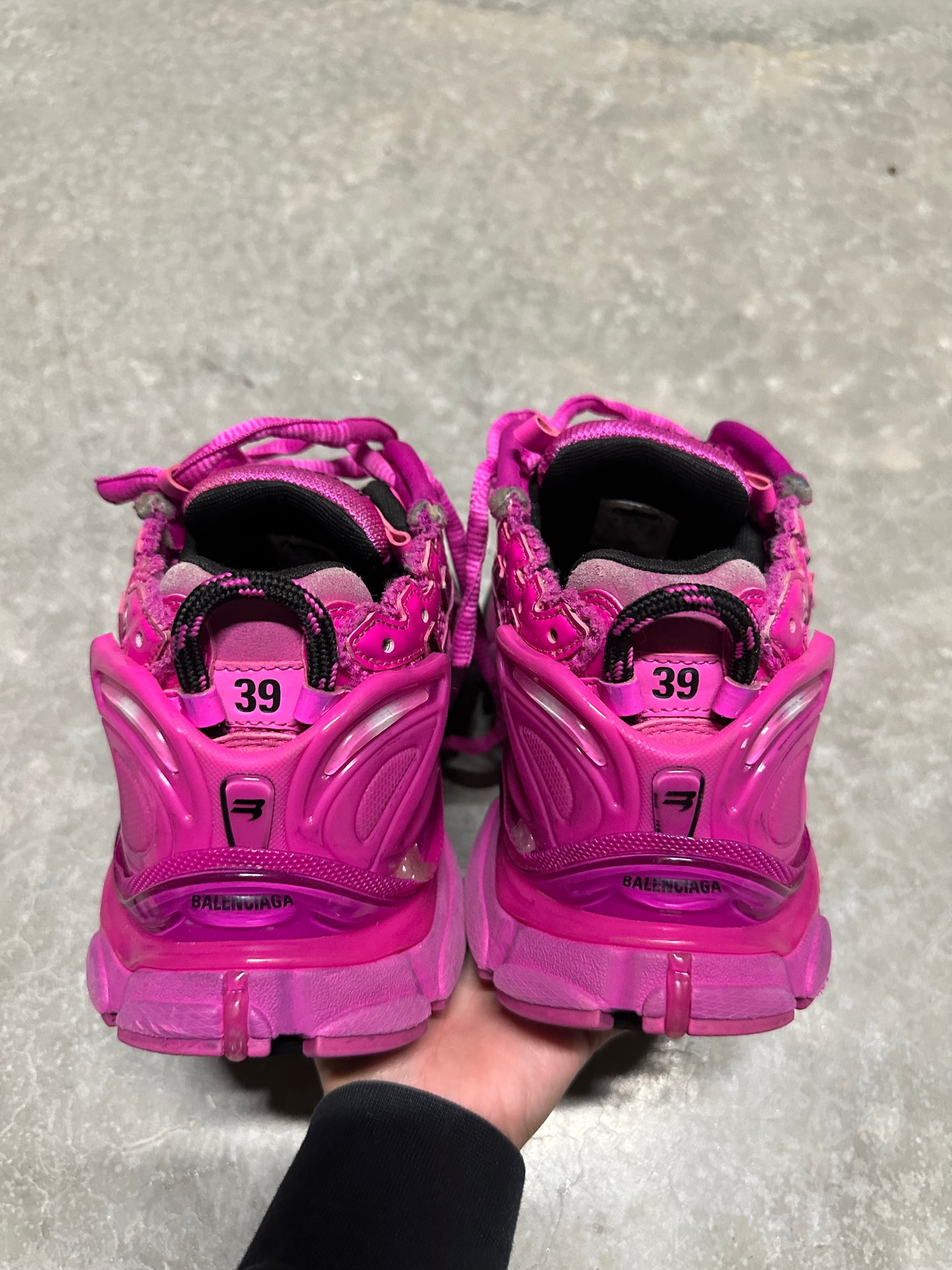 BALENCIAGA RUNNER “ dark pink “